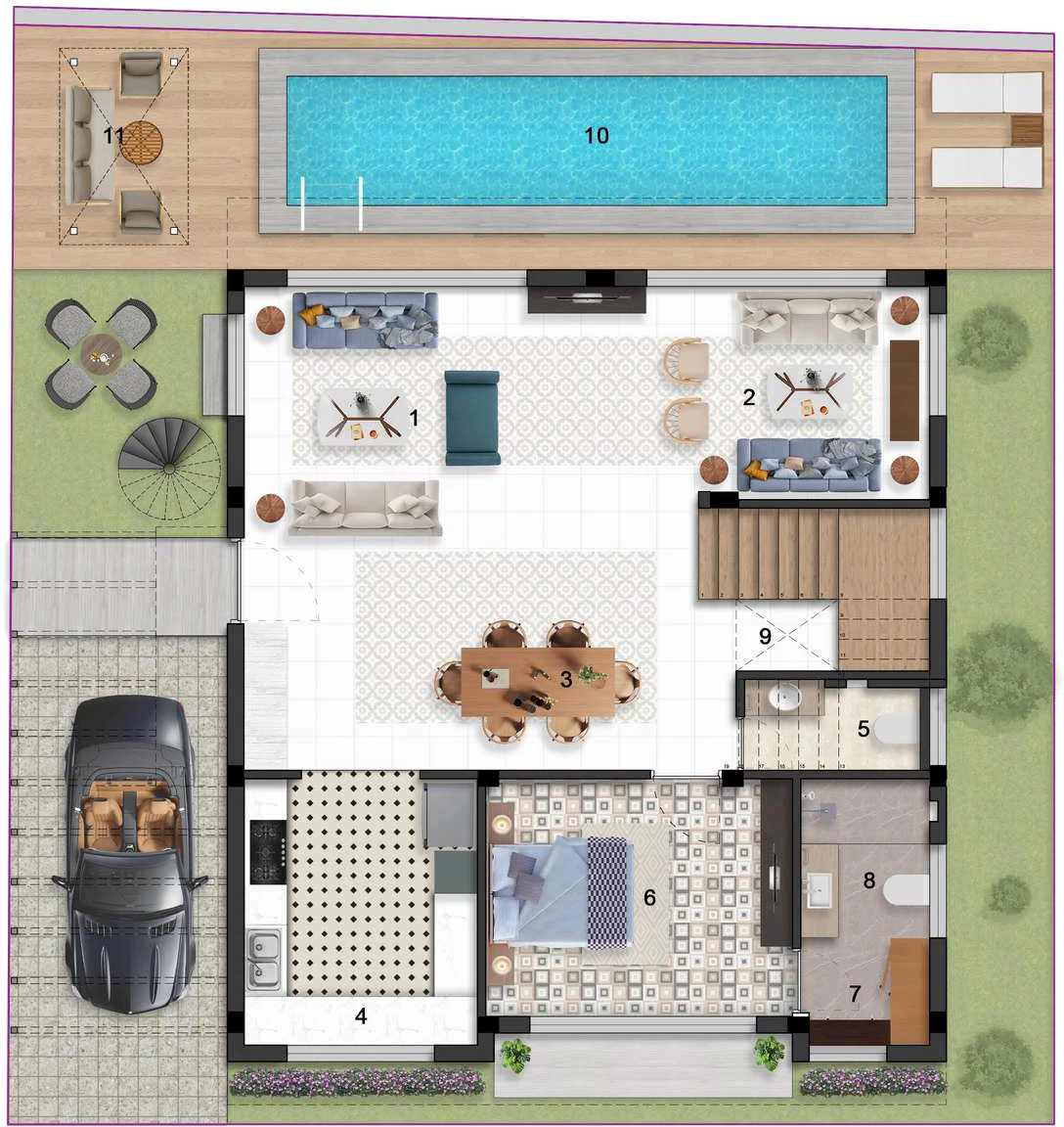  ground floor plan