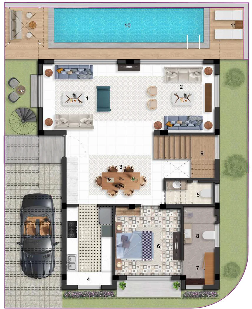  ground floor plan