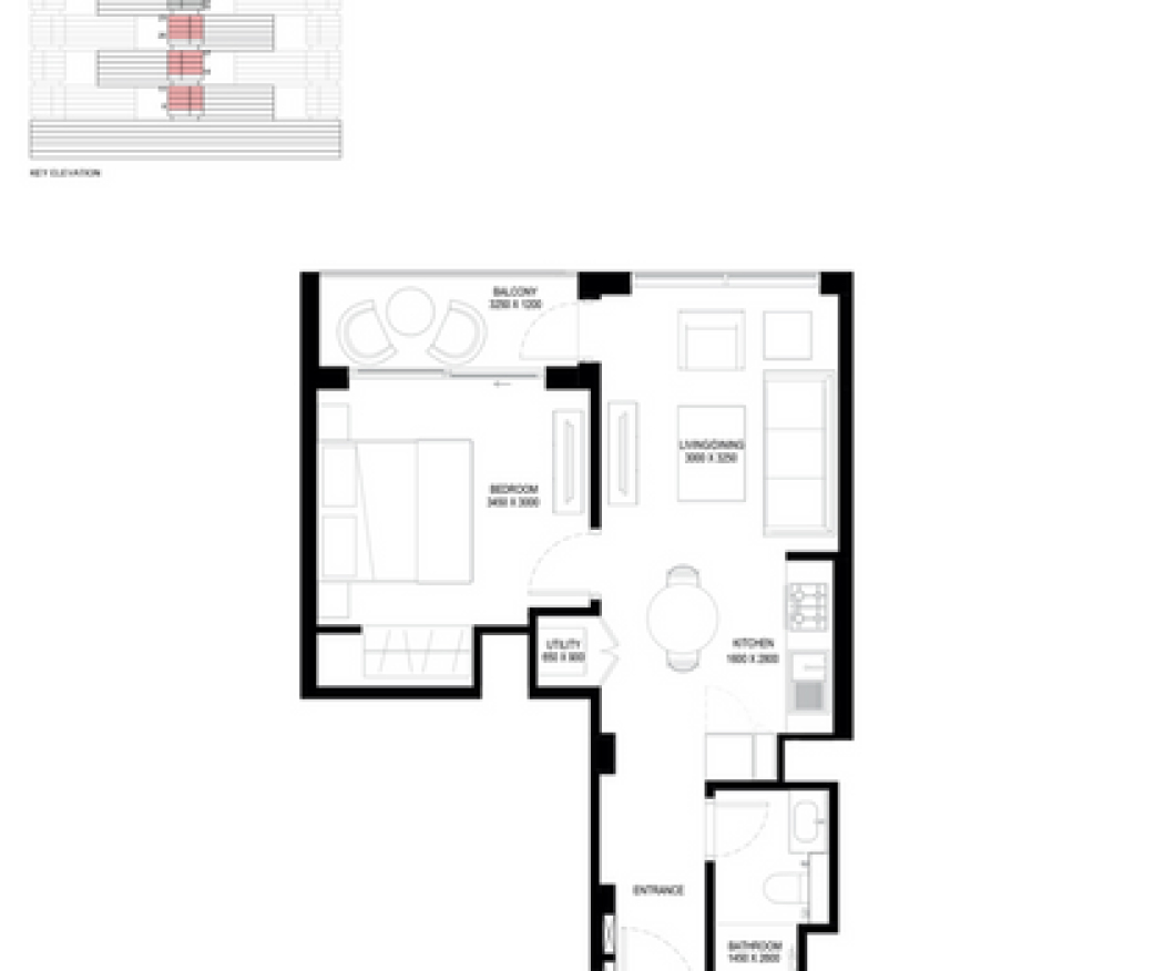 Damac Riverside ground floor plan